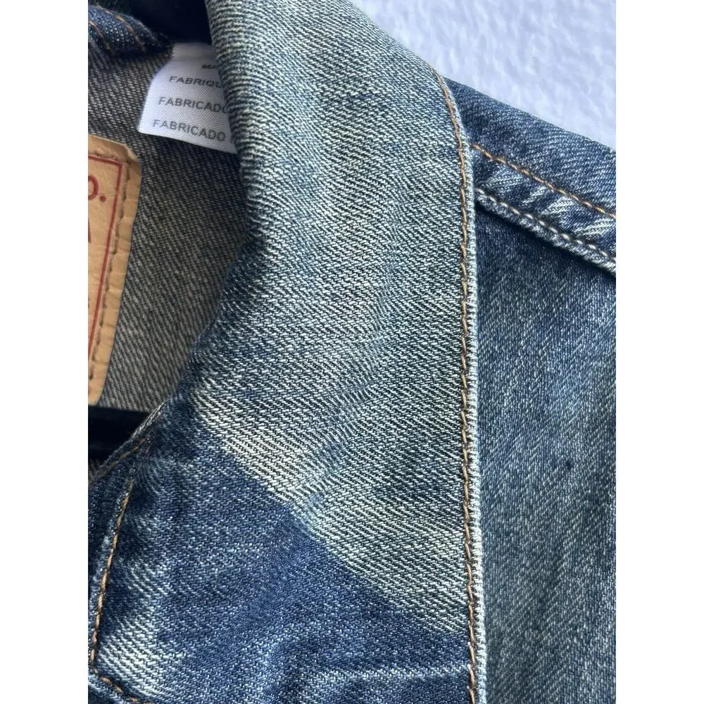 Levi's Premium Classic Denim Trucker Jacket Size XL 70589